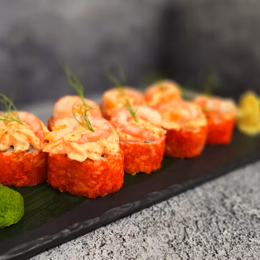 Фото Ролл крем-чиз с креветкой